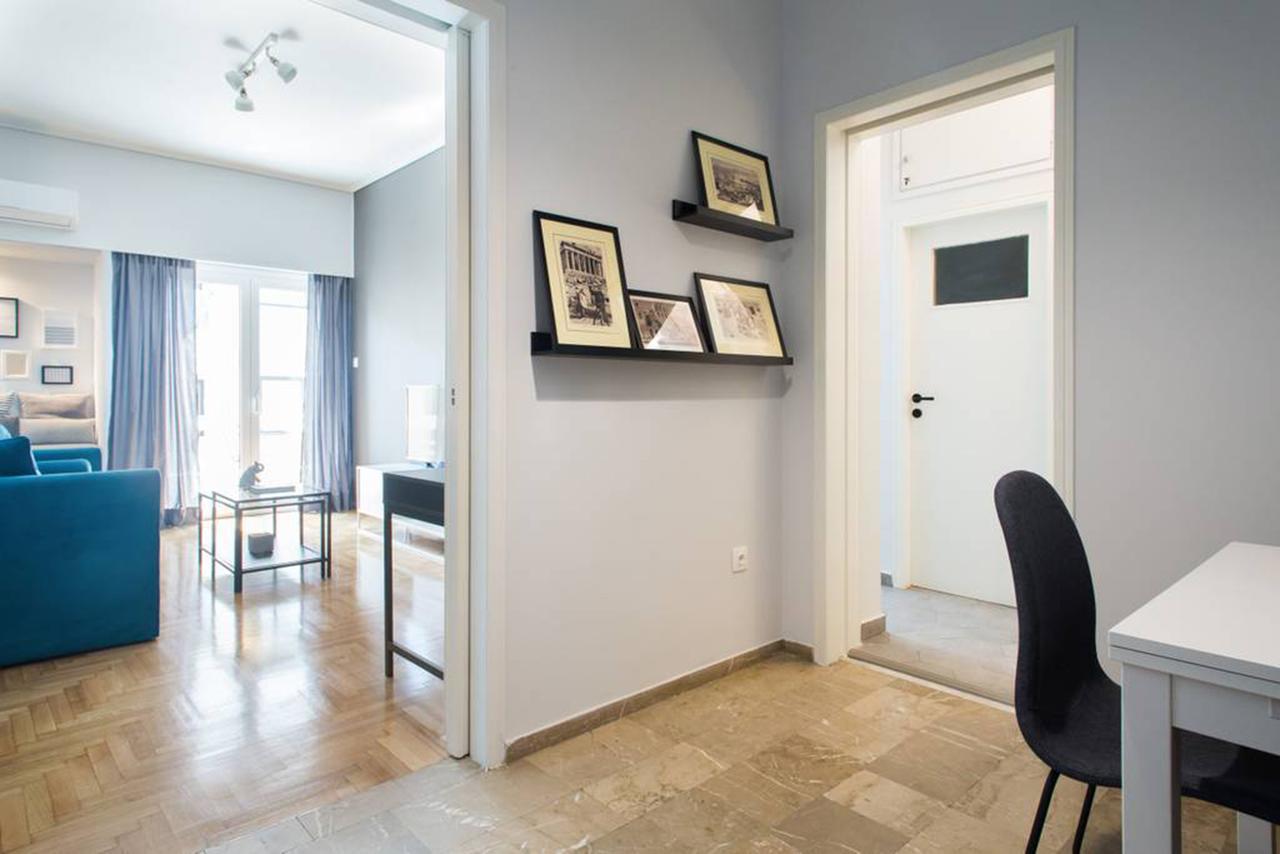 Ferienwohnung Bright Flat Near The Acropolis By Upstreet Athen Exterior foto