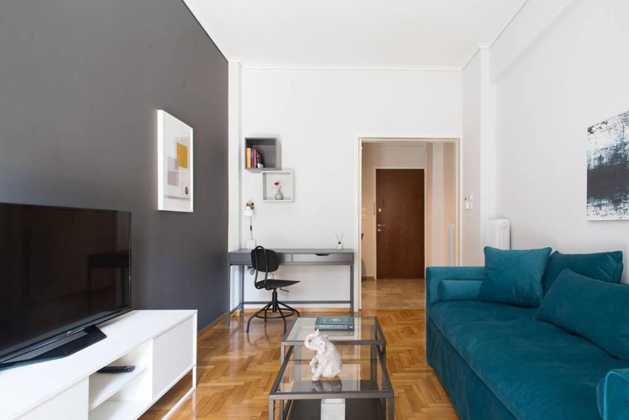 Ferienwohnung Bright Flat Near The Acropolis By Upstreet Athen Exterior foto